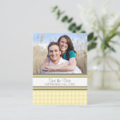 Photo citron Enregistrer la date Carte postale Mar (Debout devant)