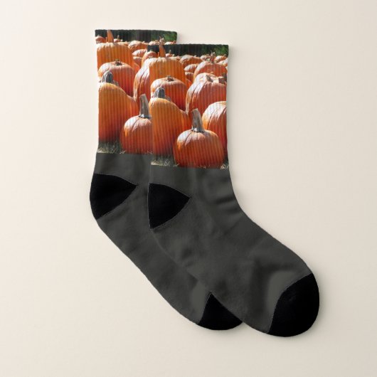 Photo citrouille pour automne, Halloween ou Thanks (Paire)
