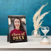 Photo Classe exceptionnelle ÉDITABLE Plaque de graduatio (Côté)
