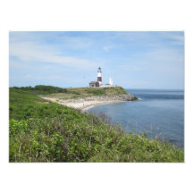 photo classique du phare montauk