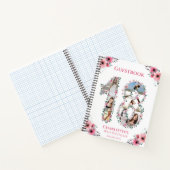 Photo Collage 18e anniversaire rose Flower livre d (Intérieur)