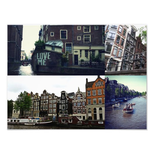 Photo collage Amsterdam 3 (Devant)