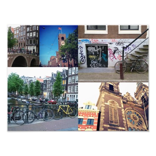 Photo collage Amsterdam 4 (Devant)