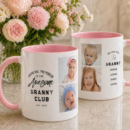 Photo Collage Awesome GRANNY Mug
