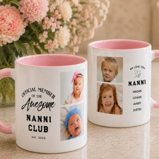 Photo Collage Awesome NANNI Mug Mok