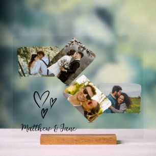 Photo Collage cadeau unique pour deux Mariages