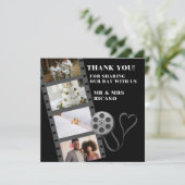 Photo Collage Carte de remerciements de bande vidé (Debout devant)