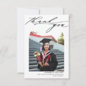 Photo Collage Carte de remerciements de diplôme (Devant)