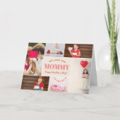 Photo Collage Carte Saint Valentin pour maman (Devant)