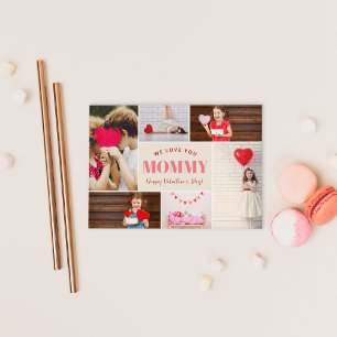 Photo Collage Carte Saint Valentin pour maman