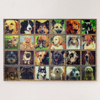 Photo Collage Chien Puzzle Puzzle