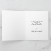 Photo Collage coloré Floral Carte modifiable (Intérieur)