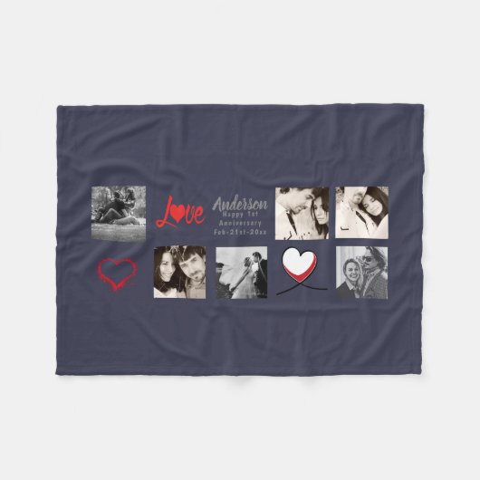 Photo Collage de couverture - Amour/Mariage/Annive (Devant (Horizontal))
