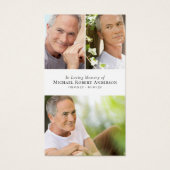 Photo Collage de la carte de prière de plage (Devant)