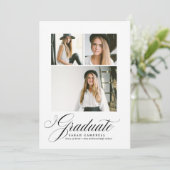 Photo Collage de la carte noire / 3 photos (Debout devant)