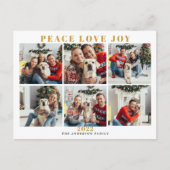 Photo Collage de Noël 2022 Carte postale des Fêtes (Devant)