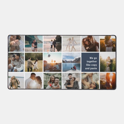 Photo Collage Drôle Citation romantique (Recto)