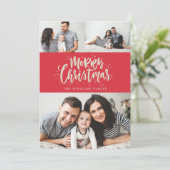 Photo Collage Famille Carte photo de vacances (Debout devant)