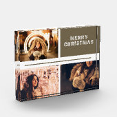 Photo Collage Fête moderne Bloc photo de Noël (Gauche)