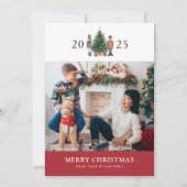 Photo Collage Joyeux Noël Carte de vacances (Devant)