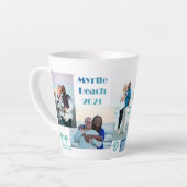 Photo Collage Latte Mug (Angle gauche)