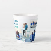 Photo Collage Latte Mug (Devant)