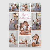 Photo Collage Magnet Card de la Fête des Mères (Devant)