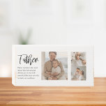 Photo Collage Moderne Avec Père Meilleur Devis Cad<br><div class="desc">Une photo de collage moderne avec une citation sincère sur un père est le cadeau parfait pour montrer votre appréciation et l'amour pour votre père. Ce cadeau unique et personnalisé est une excellente façon de présenter vos souvenirs préférés ensemble et d'express votre gratitude pour tout ce qu'il a fait pour...</div>