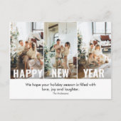 Photo Collage moderne & Carte postale Joyeuse du N (Devant)