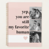 Photo Collage Moderne & Romantique Jolie Citation  (Devant)