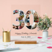 Photo Collage Numéro 30 - 30e anniversaire (Mariage)