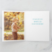 Photo Collage Numéro 4 Carte de 4e anniversaire du (Intérieur)