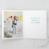 Photo Collage Numéro 7 Carte d'anniversaire du gar (Intérieur)