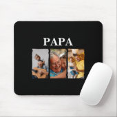Photo Collage Papa D Gift Muismat (Met muis)