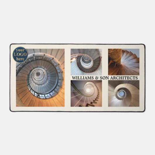 Photo Collage Spiral Escalier Architect (Recto)