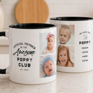 Photo Collage stupéfiant POPPY Mug