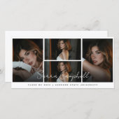 Photo Collage superposition Mini Faire-part de gra (Devant / Derrière)