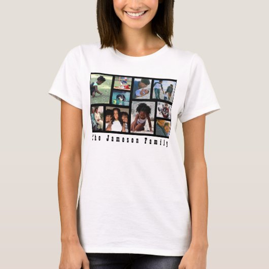 Photo Collage T-Shirt - HAMbyWG (Devant)