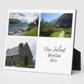 Photo Collage Vacances Garder Easel Plaque arrière (Côté)