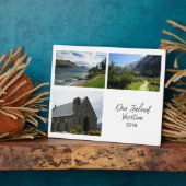 Photo Collage Vacances Garder Easel Plaque arrière (Côté)