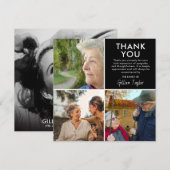 Photo Collecte Grille Carte de remerciements de sy (Devant / Derrière)