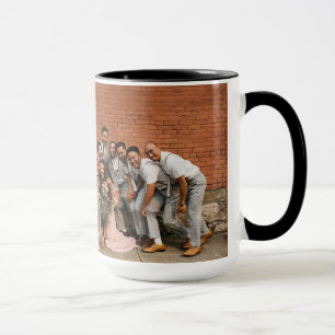 photo combinée de mariage de tasse de café 15oz