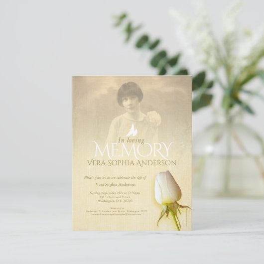 Photo commémorative faire-part funéraire de bufs d (Debout devant)