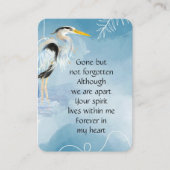 Photo commémorative Grand Carte de visite d'oiseau (Devant)