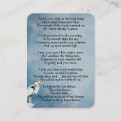 Photo commémorative Grand Carte de visite d'oiseau (Devant)