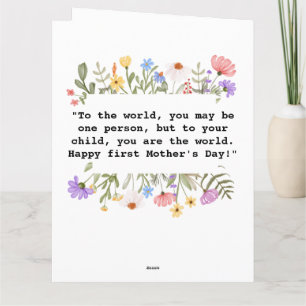 Photo complète Carte de la fête des mères 2023