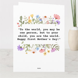 Photo complète Carte de la fête des mères 2023