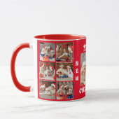 PHOTO COMPLÈTE COLLAGE MERRY CHRISTMAS MUG RED COL (Gauche)