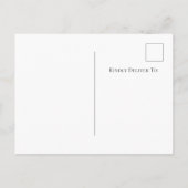 Photo Confetti Carte postale Merci anniversaire (Dos)