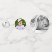 Photo confetti fraise de premier anniversaire (Devant)